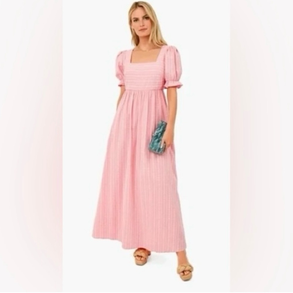 Hyacinth House- Elegant Pink Maxi Dress
